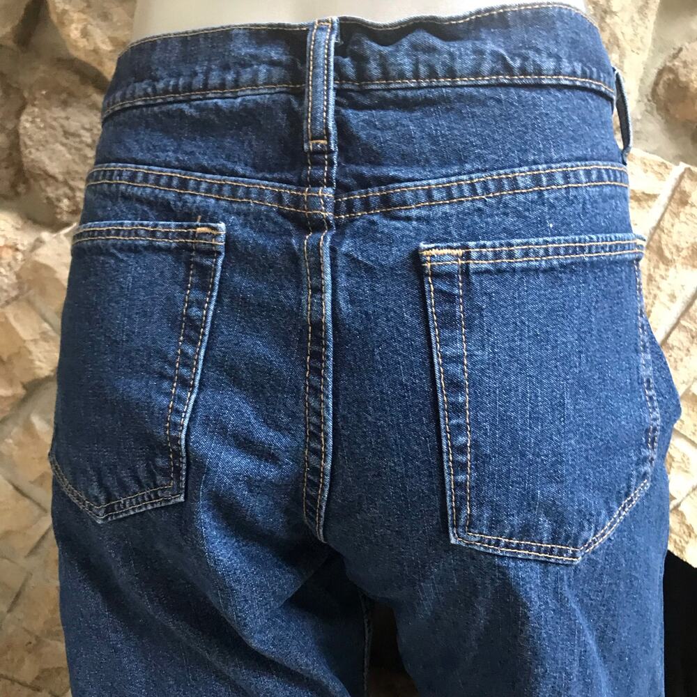 Cabela's Flannel Lined Purple Polka Dot Jeans Women’s Size 12 R - Picture 4 of 7